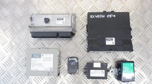 Engine ECU kit and lock set