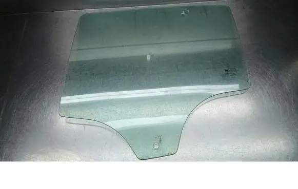 Opel Corsa D Rear door window glass 