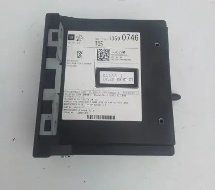 Opel Insignia A Navigation unit CD/DVD player 462144791 1130006220B101 13590746
