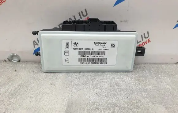 BMW X5 F15 Airbag control unit/module 6807634 65776807634