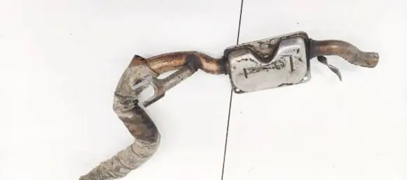 Opel Meriva A Webasto auxiliary heater silencer 
