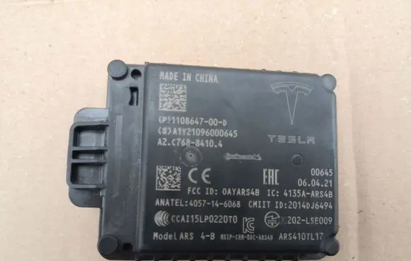 Tesla Model 3 Distronic sensor radar A1Y21096000645 110864700D