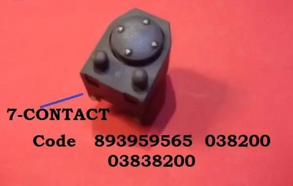 Audi A6 S6 C4 4A Wing mirror switch 893959565 038200 03838200
