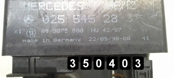 Mercedes-Benz A W168 ABS relay 0255452832