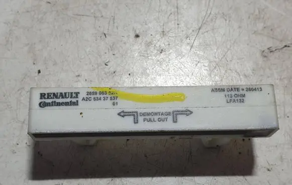 Renault Captur Antenna control unit 285906352R A2C53437537