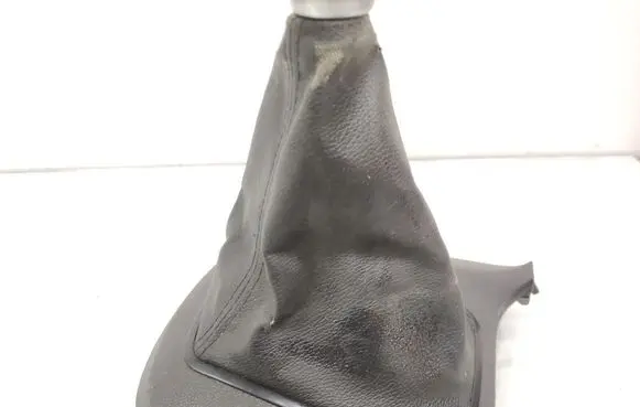 Gear lever shifter trim leather/knob