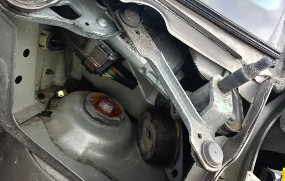 Peugeot 3008 I Front wiper linkage 9671062180