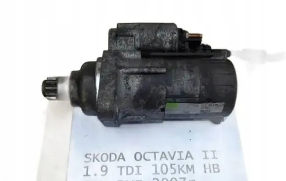 Skoda Octavia Mk2 (1Z) Starter motor 02z911023h