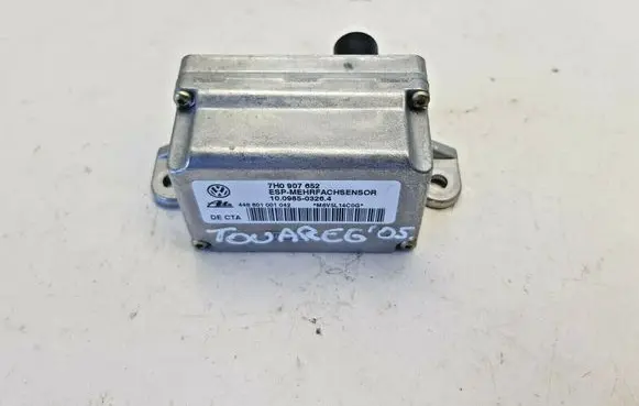 Volkswagen Touareg I ESP acceleration yaw rate sensor 7H0907652
