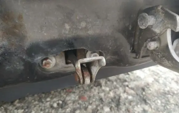 Citroen C2 Front door check strap stopper 