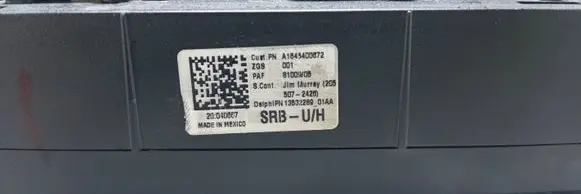 Mercedes-Benz ML W164 Fuse module A1645400672 20040667 81009D05