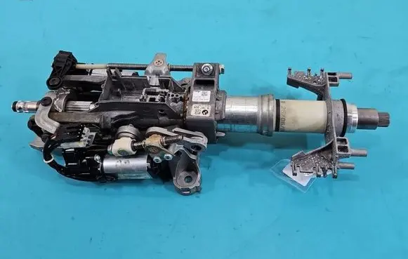 Steering wheel axle