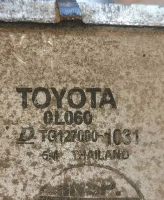 Toyota Hilux (AN10, AN20, AN30) Intercooler radiator TG127000-1031 0L060