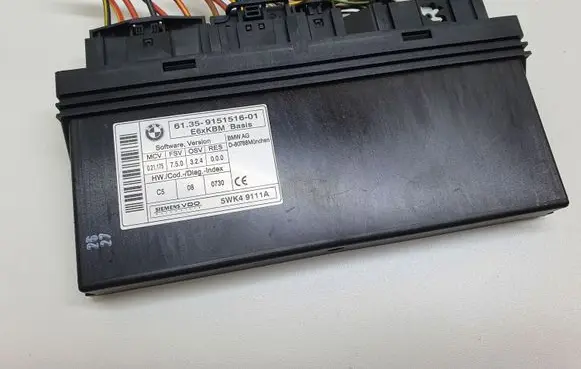 BMW 5 E60 E61 Comfort/convenience module 9151516 61359151516 6135915151601