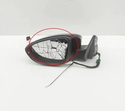 Volkswagen PASSAT CC Coupe wind mirror (mechanical) 3C8857507CD