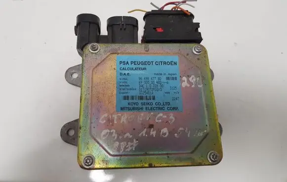 Citroen C3 Power steering control unit/module 9649847780 6900000482