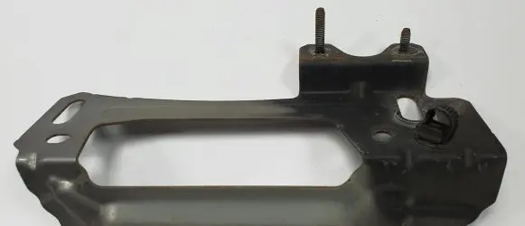 Engine bonnet/hood lock trim molding