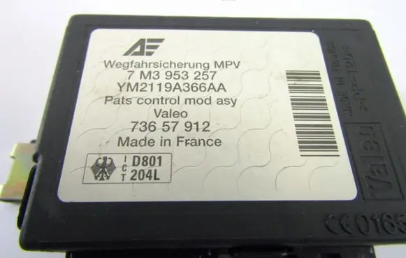 Seat Alhambra (Mk1) Immobilizer control unit/module 7M3953257