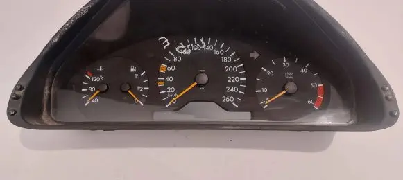 Mercedes-Benz E W210 Speedometer (instrument cluster) 84570285 87001345 2105403348