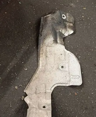 BMW X5 E53 Heat shield in engine bay 51488402424 8402424