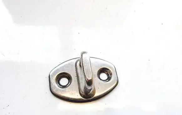 Volkswagen PASSAT B7 Rear door lock loop/hook striker 3C0837033C