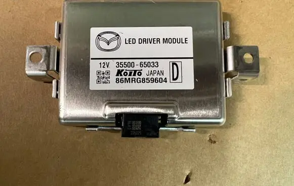 LED ballast control module