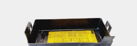 Chevrolet Kalos Fuse box cover 96490213