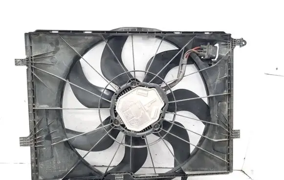 Electric radiator cooling fan