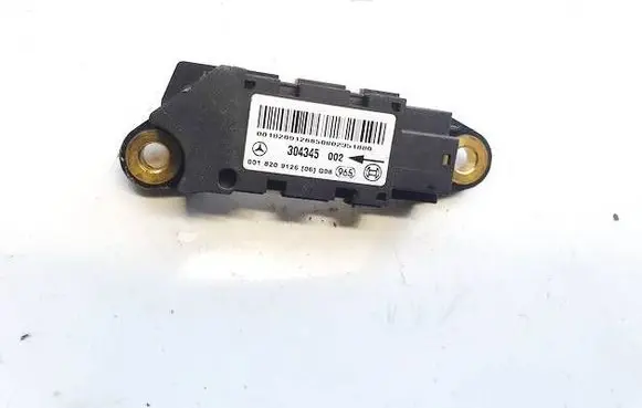Airbag deployment crash/impact sensor