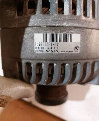 BMW 5 F10 F11 Generator/alternator 7605061