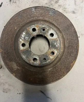 Peugeot 607 Rear brake disc