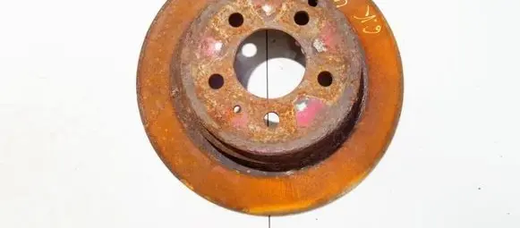Volvo S70 V70 V70 XC Rear brake disc neventiliuojamas