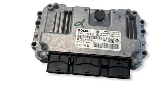 Peugeot 207 Engine control unit/module 9652552380 9663394680 0261201610
