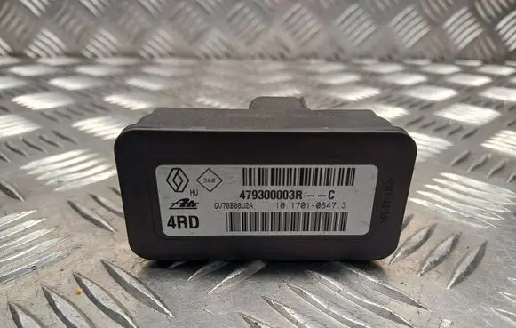 Renault Laguna III ESP acceleration yaw rate sensor 479300003R