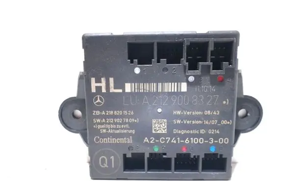 Mercedes-Benz E W212 Door control unit/module