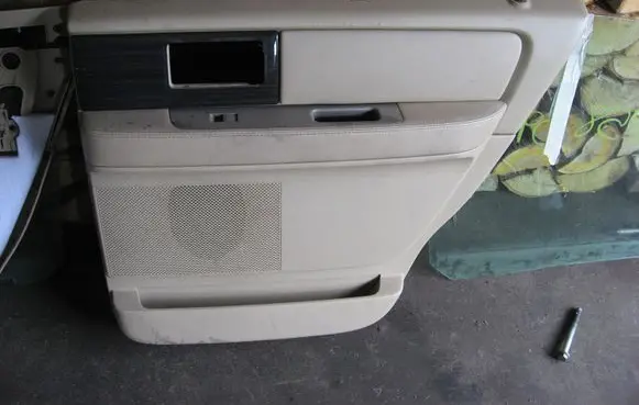Lincoln Navigator Rear door card panel trim 7L747827406AB