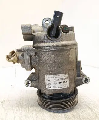 Volkswagen Golf VI Air conditioning (A/C) compressor (pump) 5N0820803A 09160190429B 6CVC140