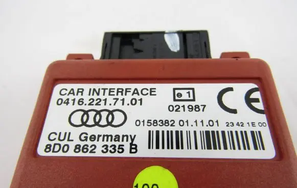 Audi A4 S4 B6 8E 8H Other control units/modules 8d0862335b