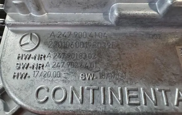 Mercedes-Benz A W177 LED ballast control module A2479004104 22010600198039E A2479018302