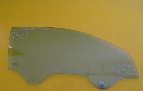Mercedes-Benz C W203 Front door window/glass (coupe)