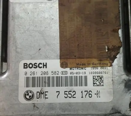 BMW 3 E90 E91 Engine control unit/module 7552176 0261208582