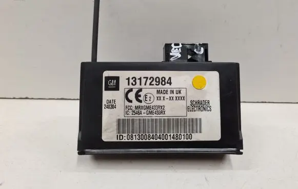 Opel Vectra C Tire pressure control unit 13172984