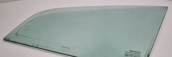 Renault Scenic I Front door vent window glass four-door 43R00049 DOT24AS2M25