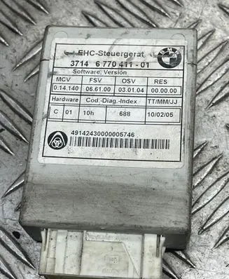 BMW 5 E60 E61 Air suspension control unit module (rear) 6770411 491423300000