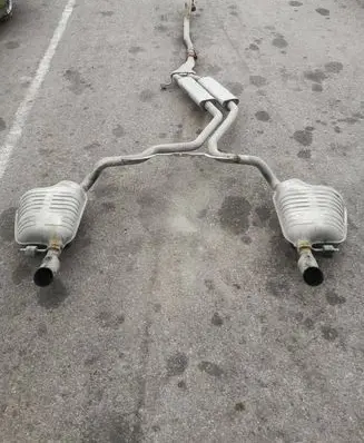 Audi A6 S6 C6 4F Muffler/silencer 4F0253411M