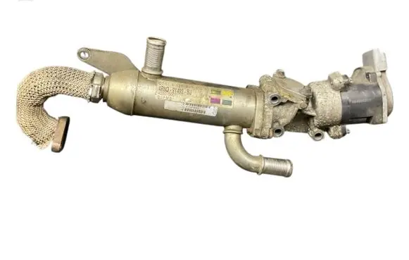 Jaguar S-Type EGR valve cooler 4R8Q9Y493BJ