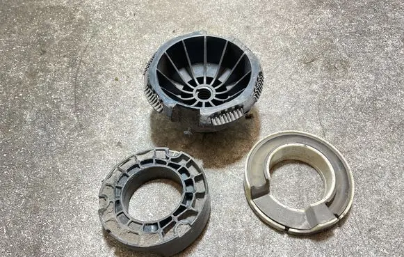 Audi E-tron GT Rear coil spring rubber mount 971412149