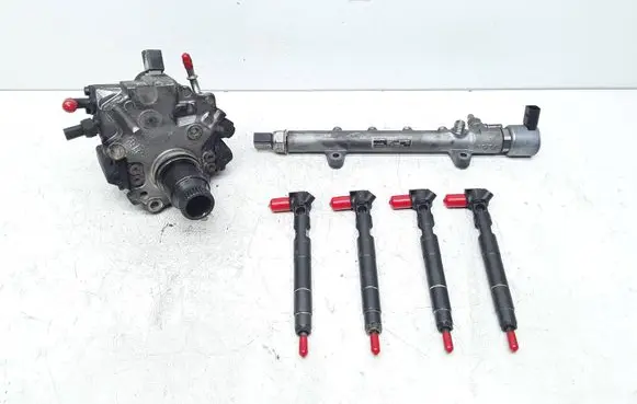 Mercedes-Benz E C207 W207 Fuel injection system set A6510700601 A6510702887 A6510700595