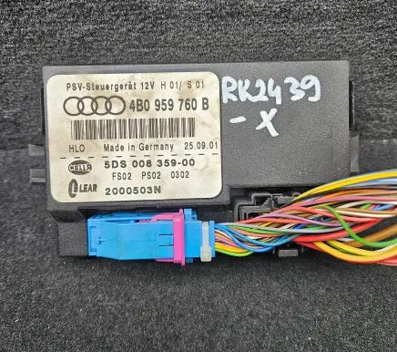 Audi A6 S6 C5 4B Seat control module 4B0959760B 5DS00835900 2000503N