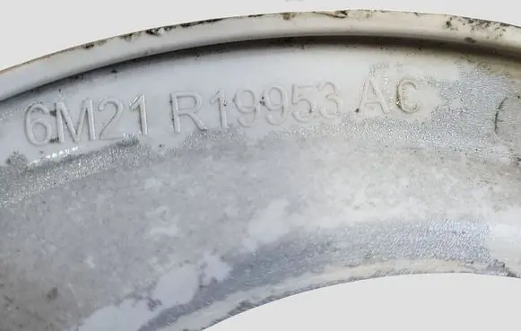 Ford S-MAX Front fog light trim/grill 6M21R19953AC